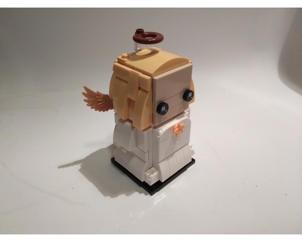 LEGO MOC Christmas Angel Brickhead by Moguntia | Rebrickable - Build ...