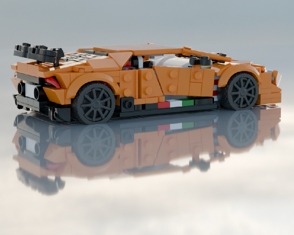 LEGO MOC Lamborghini Huracan Performante by Thecarmoccer | Rebrickable ...