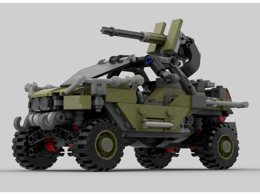 LEGO MOC M12 Warthog Variant Expansion Pack — Gauss 'Hog, Rocket 'Hog ...