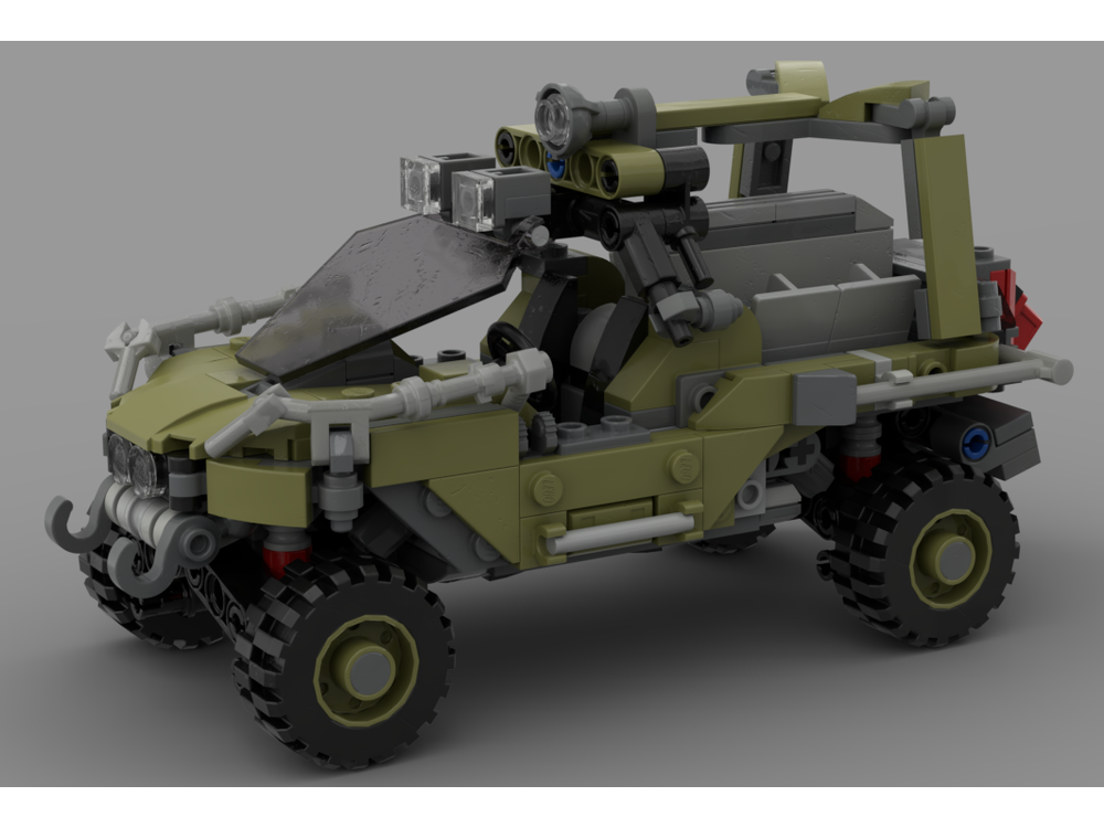 LEGO MOC-202398 M12 Warthog Variant Expansion Pack — Gauss 'Hog, Rocket ...