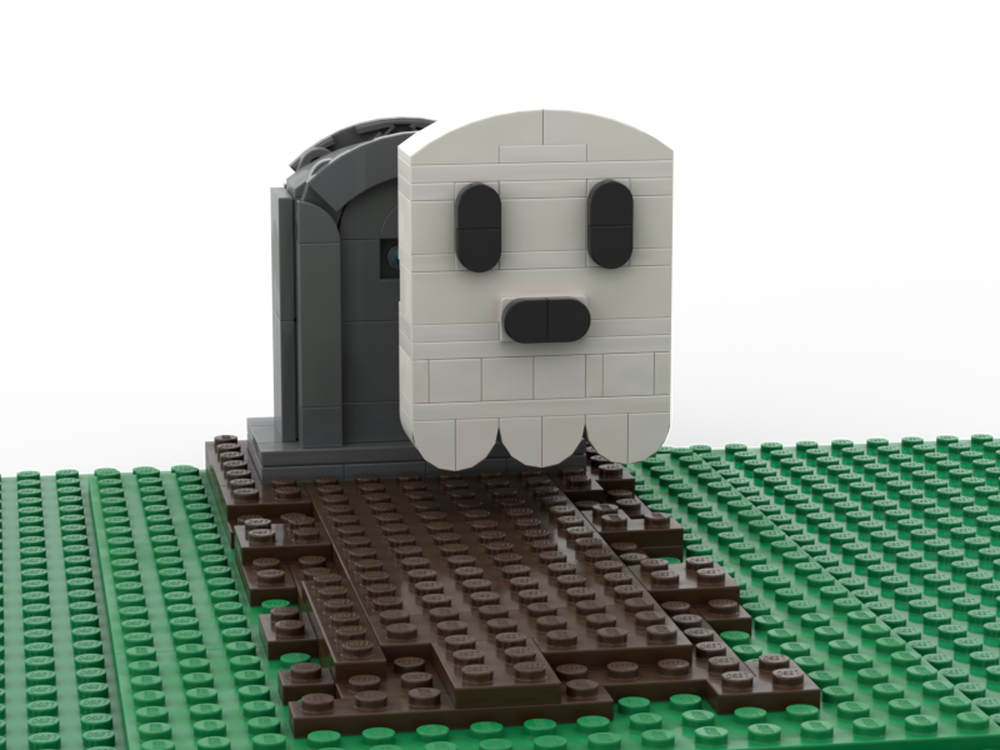 LEGO MOC-202401 Ghost & Grave by Just_A_Builder | Rebrickable - Build ...