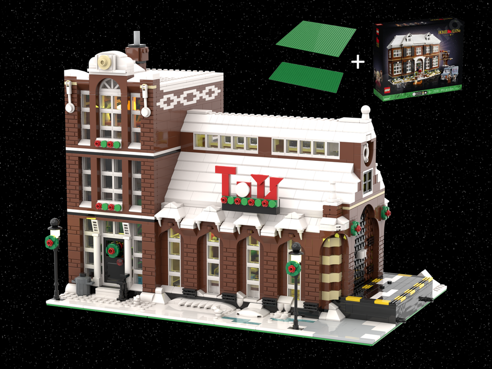 Old Toy Factory - 21330 Home Alone Modification