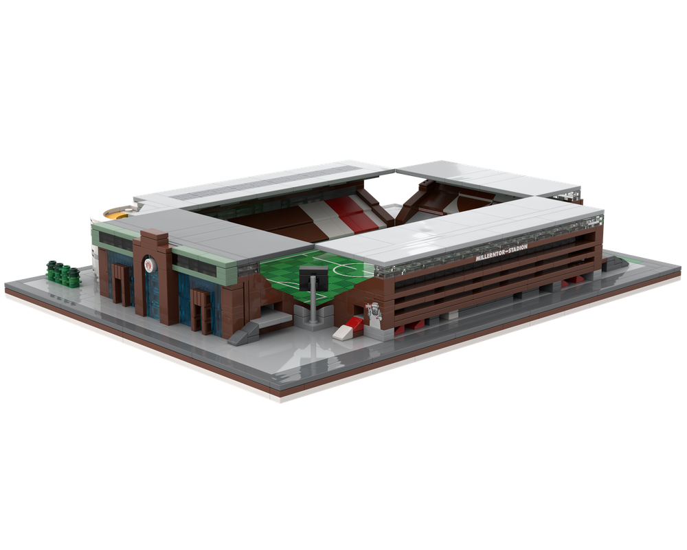 Lego Anfield Instructions BRXLZ Official Liverpool FC Anfield 3D