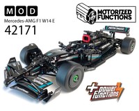 LEGO MOC 42171 Mercedes-AMG F1 W14 E Performance RC MOD for Power