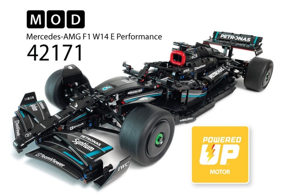 LEGO MOC 42171 Mercedes-AMG F1 W14 E Performance RC MOD for