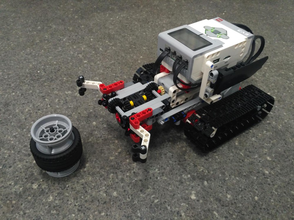 LEGO MOC EV3 Grabb3r Tank xfeelgoodx | Rebrickable Build with