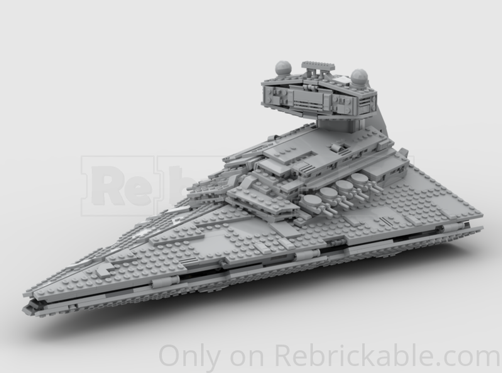 LEGO MOC-202580 75394 Imperial StarDestroyer Ultimate Playset MOD