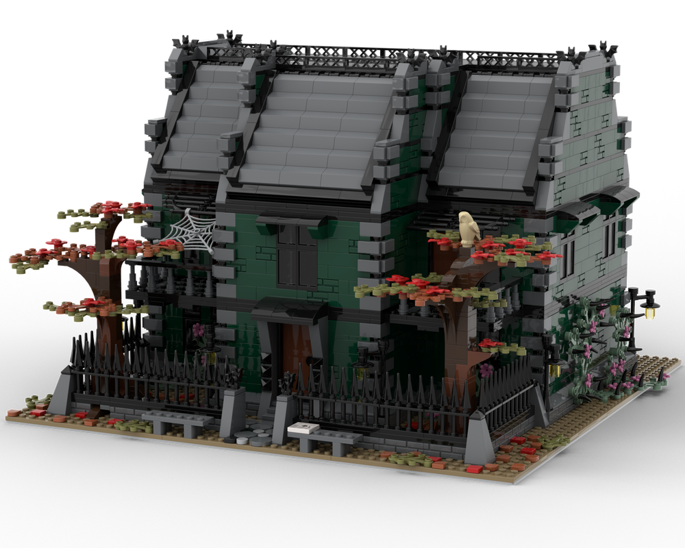 LEGO MOC Horror Mansion by moc_ideas | Rebrickable - Build with LEGO