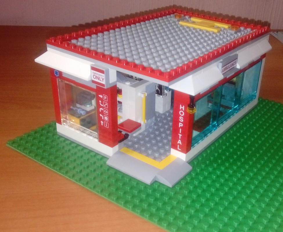 LEGO MOC LEGO® City Hospital 60204 MOC by purplehaze | - Build with