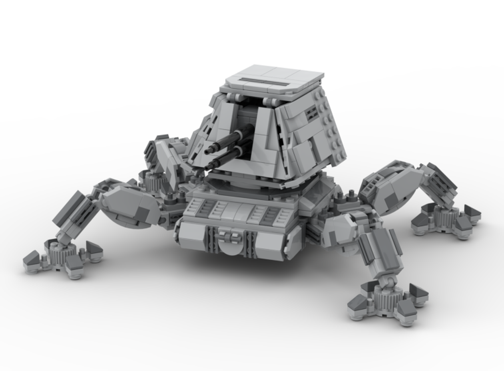 LEGO MOC Imperial AA-walker by Nimbuzbricks Rebrickable Build
