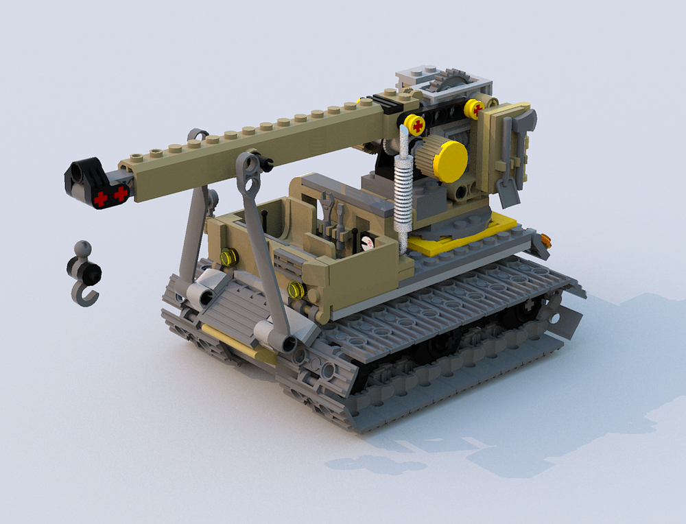 LEGO MOC Crane by LeFisch  Rebrickable - Build with LEGO