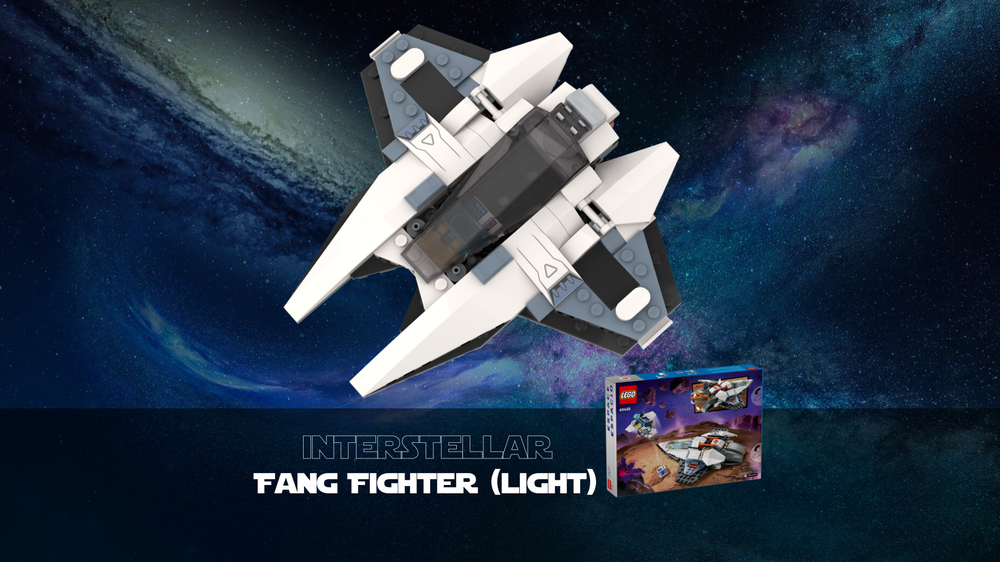 MOC-202735 Interstellar Fang Fighter (Light) - 60430 alternative