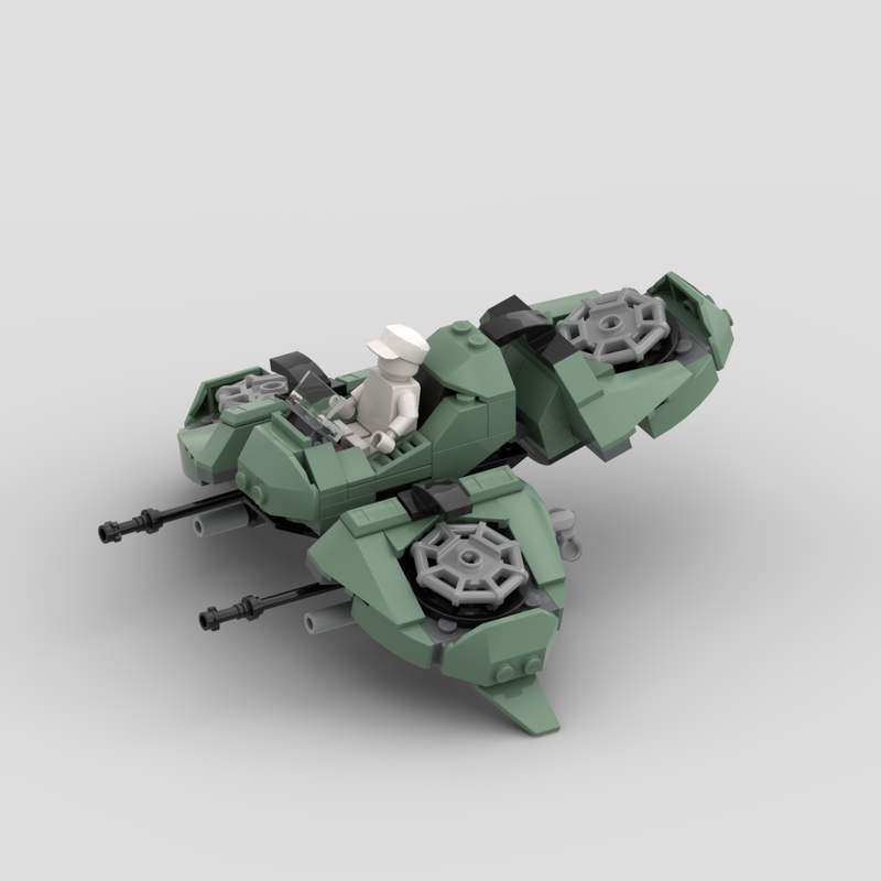 LEGO MOC Lego Halo - AV-30 Kestrel by Pakaru.builds | Rebrickable ...