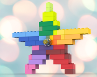 10713 Rainbow star