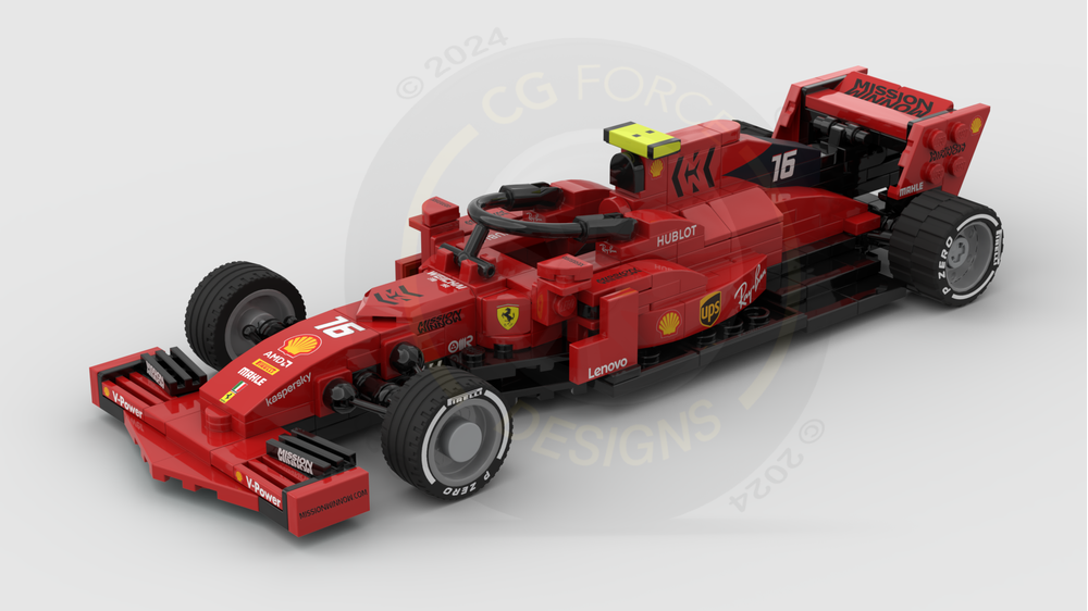 LEGO MOC-202785 F1 Ferrari SF90 - Alt livery by CGForceDesigns ...