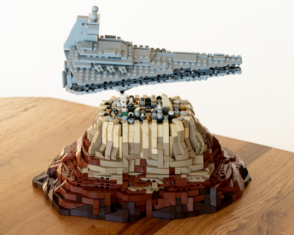 Galactic Empire over Jedha City