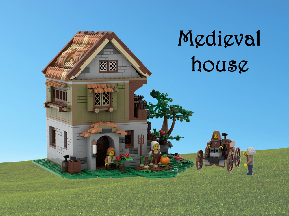 LEGO MOC 10332 - Medieval House by Tavernellos | Rebrickable