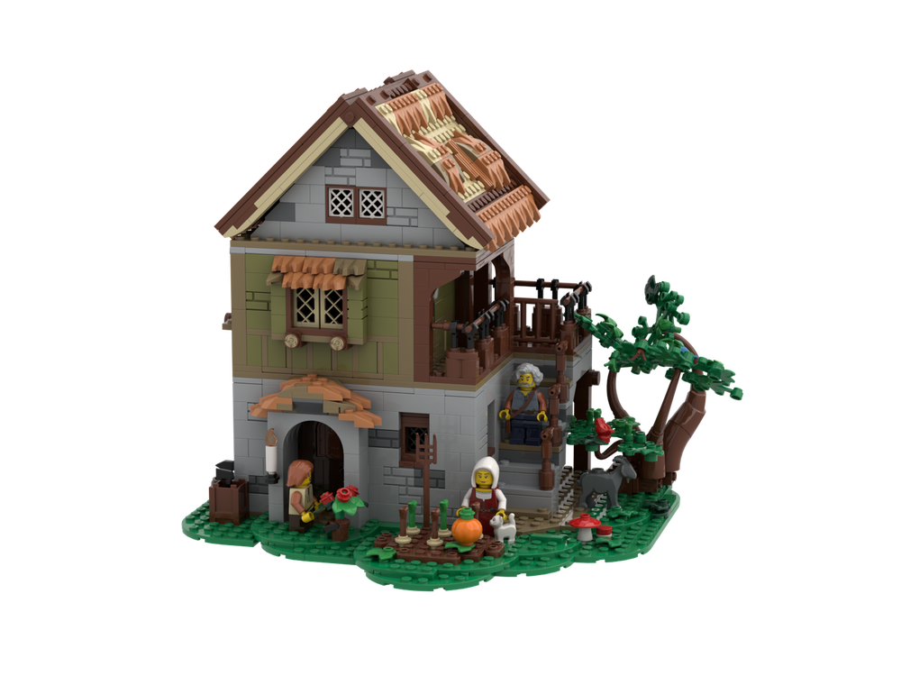 LEGO MOC 10332 - Medieval House by Tavernellos | Rebrickable