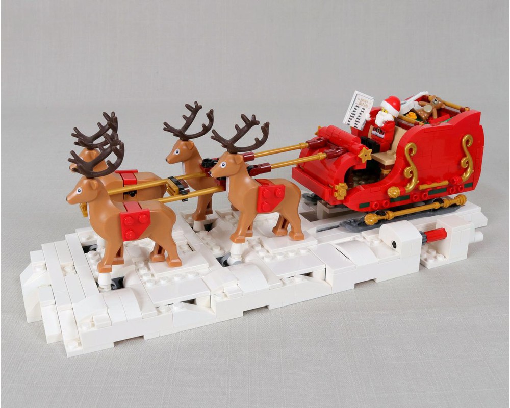 LEGO MOC 40499 Galloping Reindeer Base (2024) by JKBrickworks ...