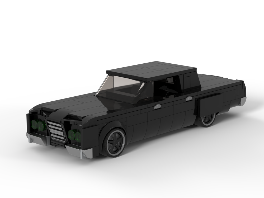 LEGO MOC Black Beauty (Green Hornet) 8w by Linse | Rebrickable