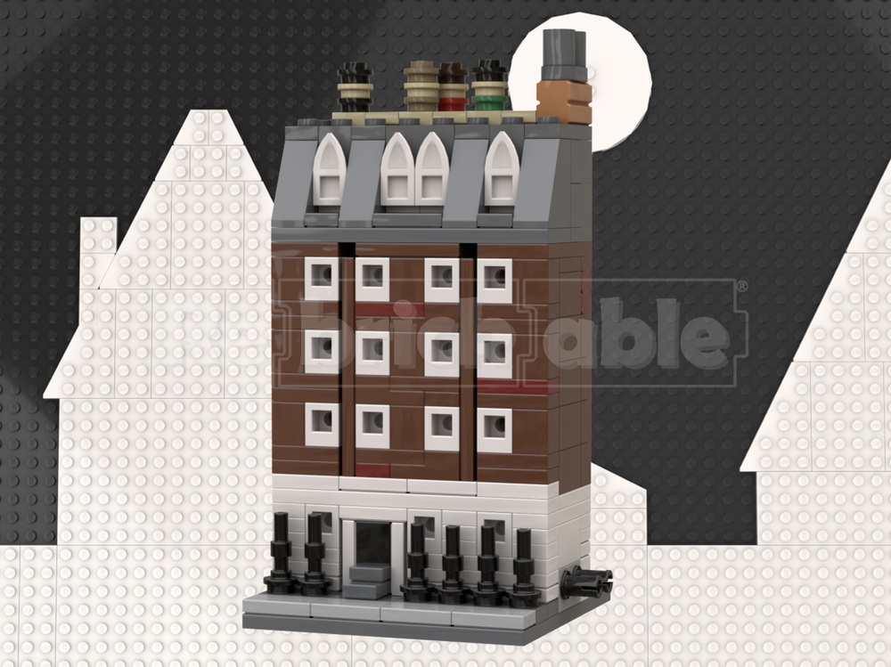 LEGO MOC Mini modulars : The Beatles - 3 Savile row by raguidel ...