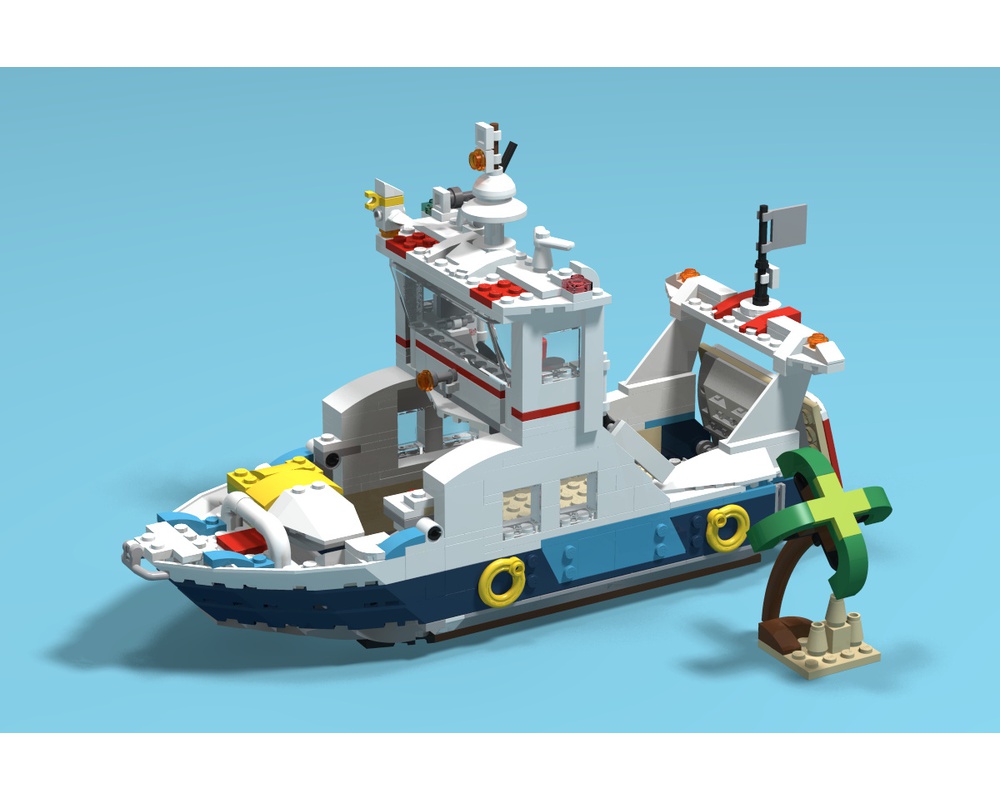 LEGO 31083 Car Ferry by Nequmodiva | - Build with LEGO