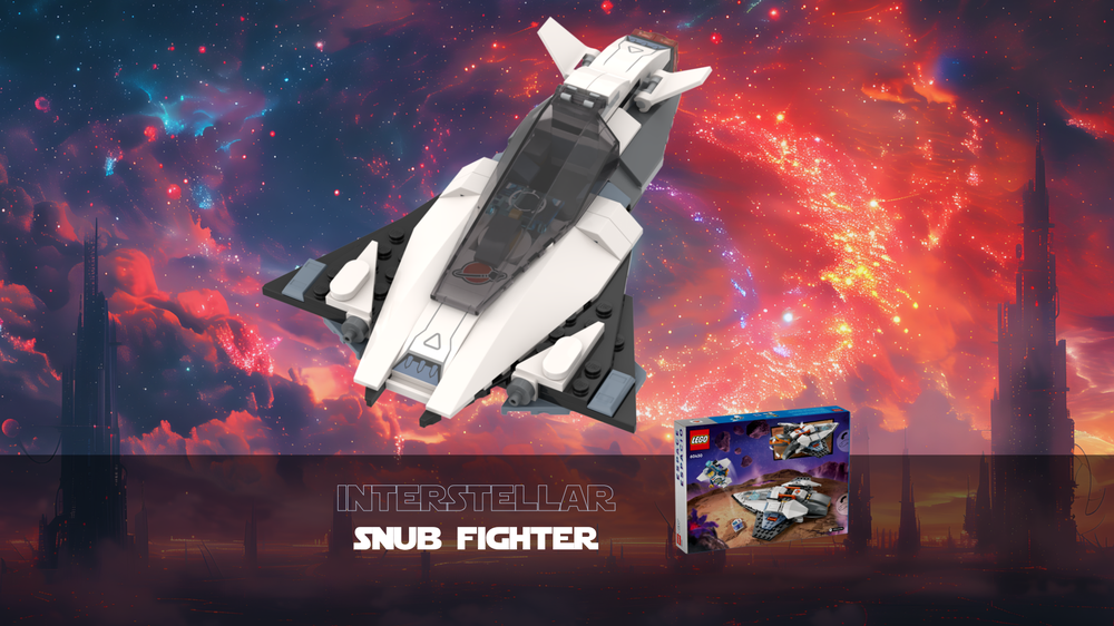 MOC-202989 Interstellar Snub Fighter - 60430 alternative