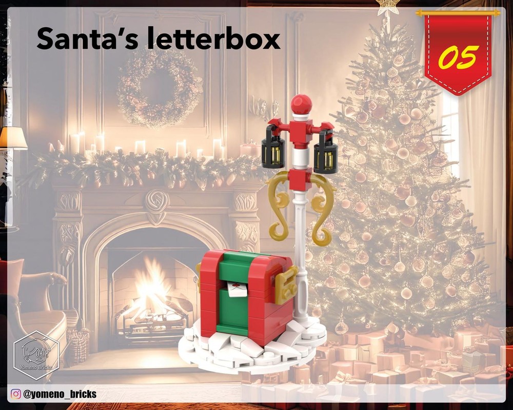 LEGO MOC-203031 Santa's Letterbox - Advent calendar 2024 - 05 by ...