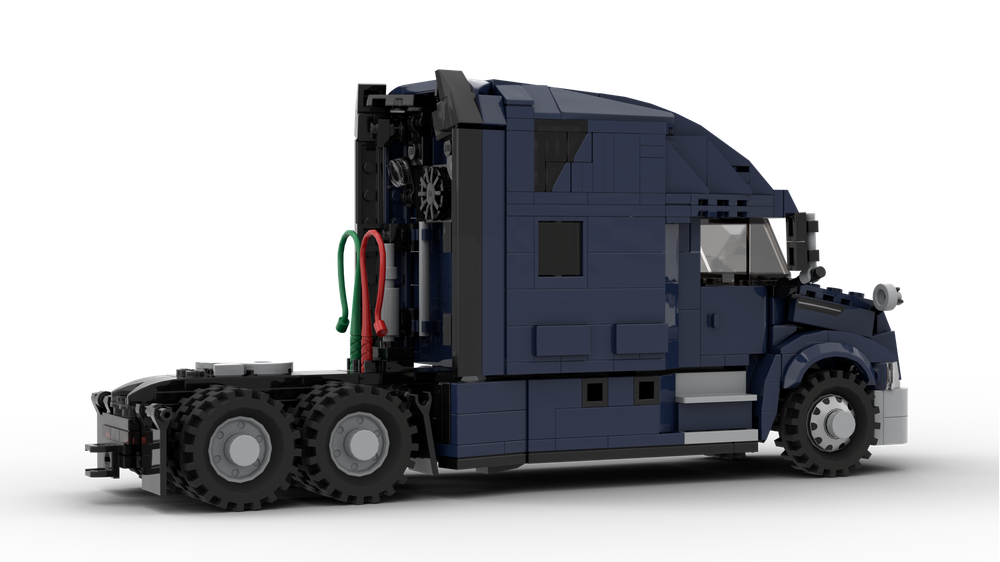 LEGO MOC-203076 Freightliner Cascadia by Yellow.LXF | Rebrickable ...
