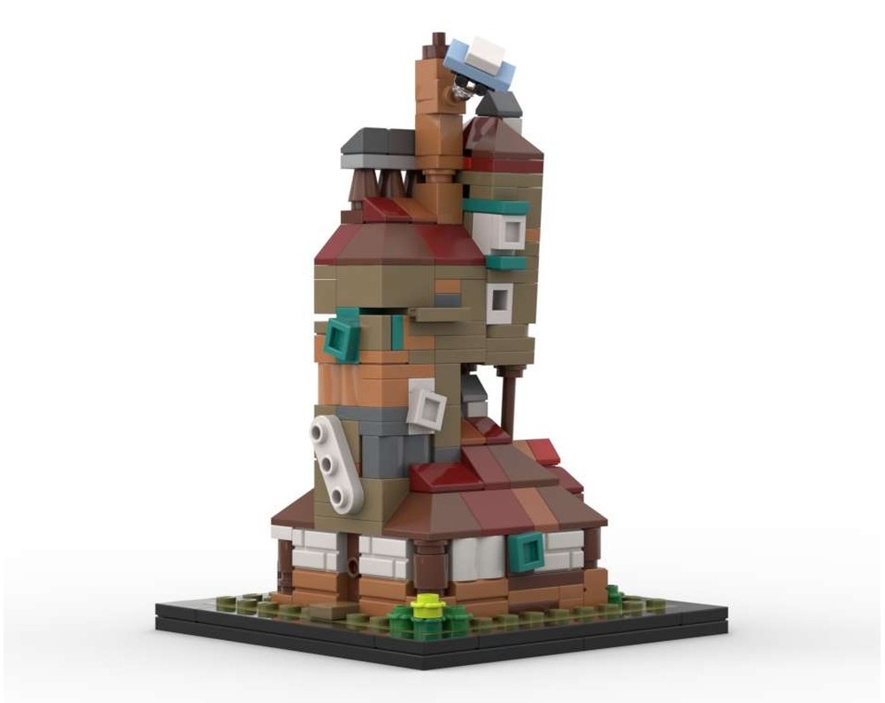 LEGO MOC-203085 76437 The Burrow Micro-/Miniscale by Brickarella ...