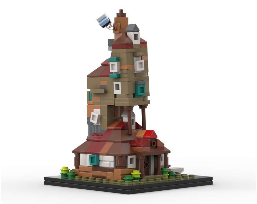 LEGO MOC 76437 The Burrow Micro-/Miniscale by Brickarella | Rebrickable ...