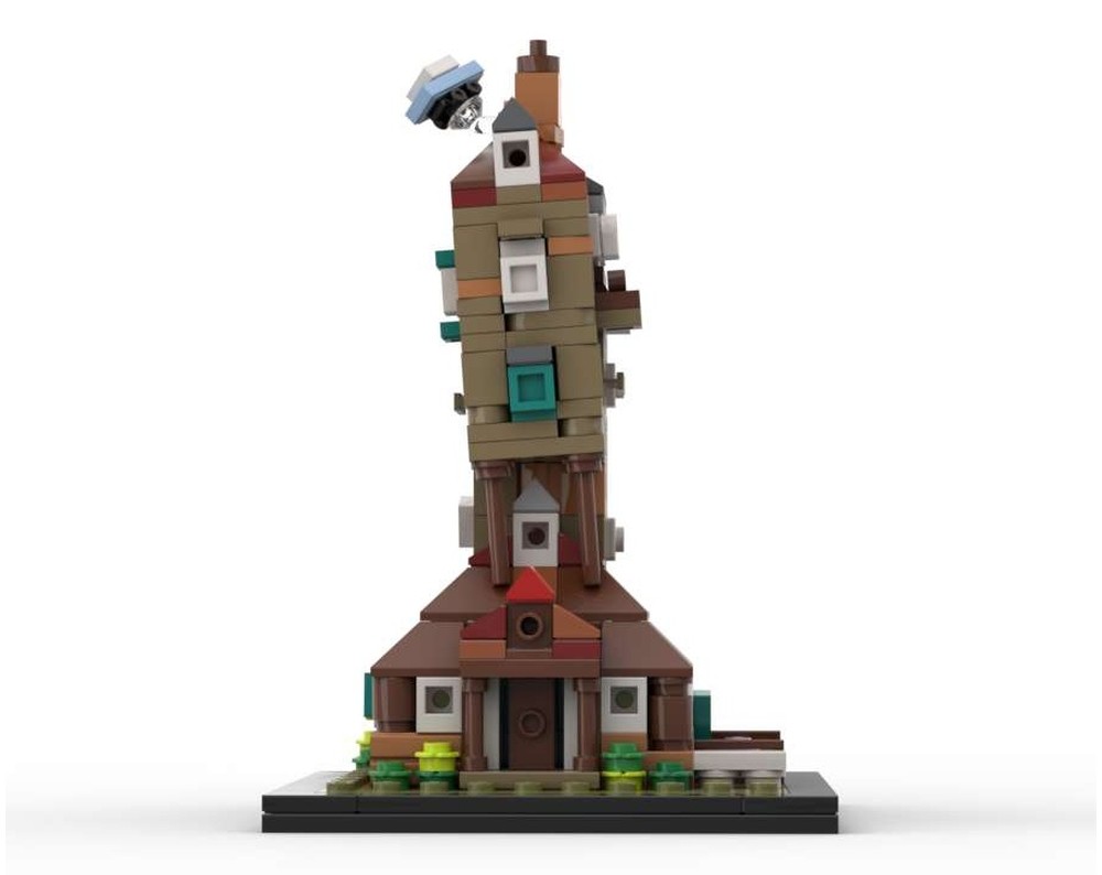 LEGO MOC-203085 76437 The Burrow Micro-/Miniscale by Brickarella ...