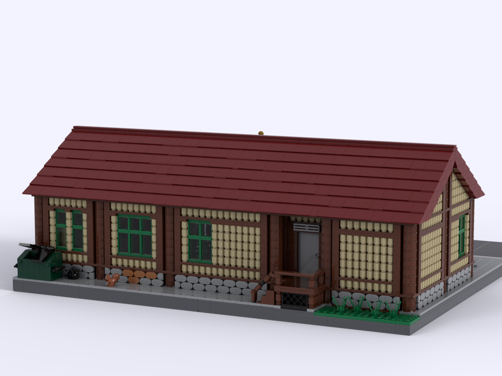 LEGO MOC National Park Ranger Station by Artifice | Rebrickable - Build ...