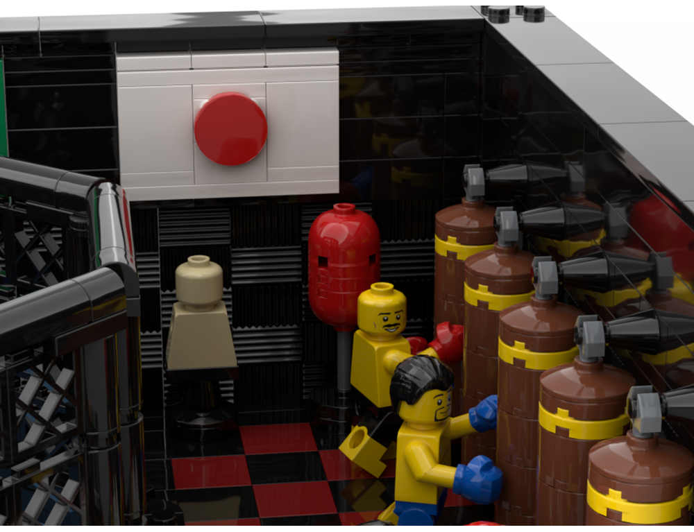 LEGO MOC-203141 MMA Gym by Brick Kaiser | Rebrickable - Build with LEGO
