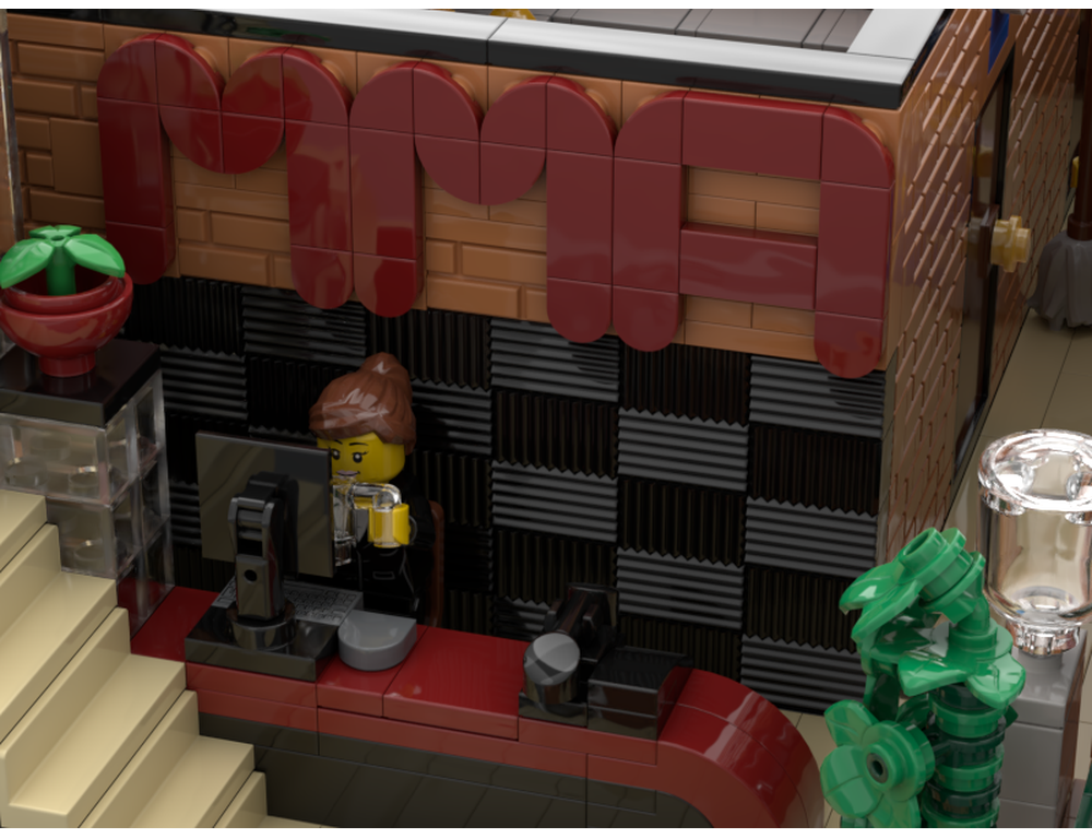 LEGO MOC-203141 MMA Gym by Brick Kaiser | Rebrickable - Build with LEGO