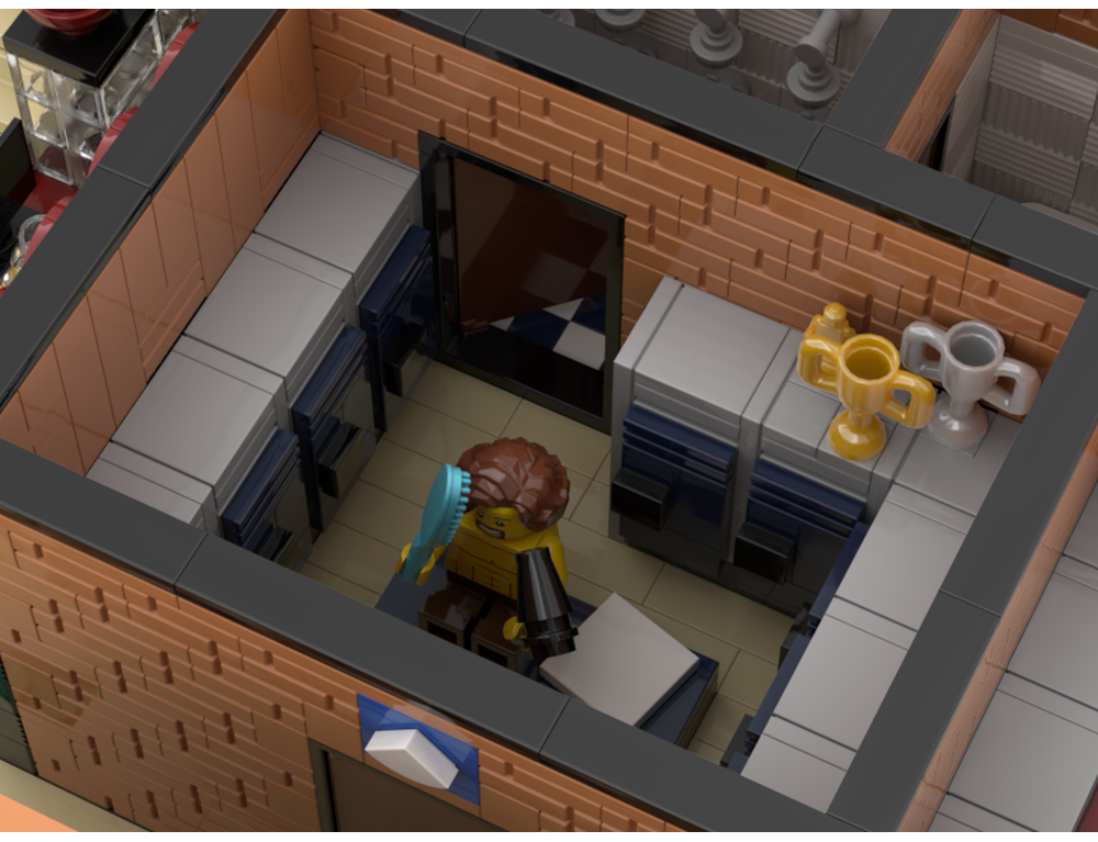 LEGO MOC-203141 MMA Gym by Brick Kaiser | Rebrickable - Build with LEGO