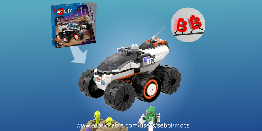 MOC-203192 60431: Alien Planet Navigator [Hand of God Steering]
