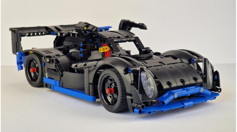 レアデック    エルムデック+α LEGO MOC 42115 Lamborghini Miura Concept - alternate build