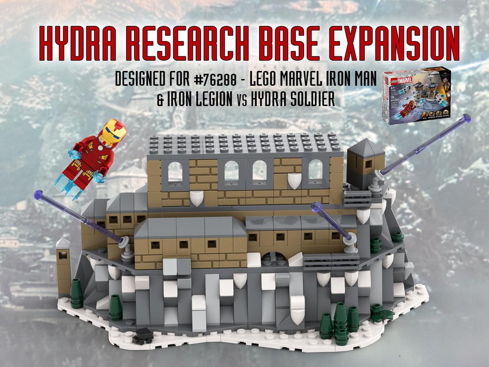 LEGO MOC Hydra Base Expansion for 76288 - LEGO Marvel Iron Man & Iron ...