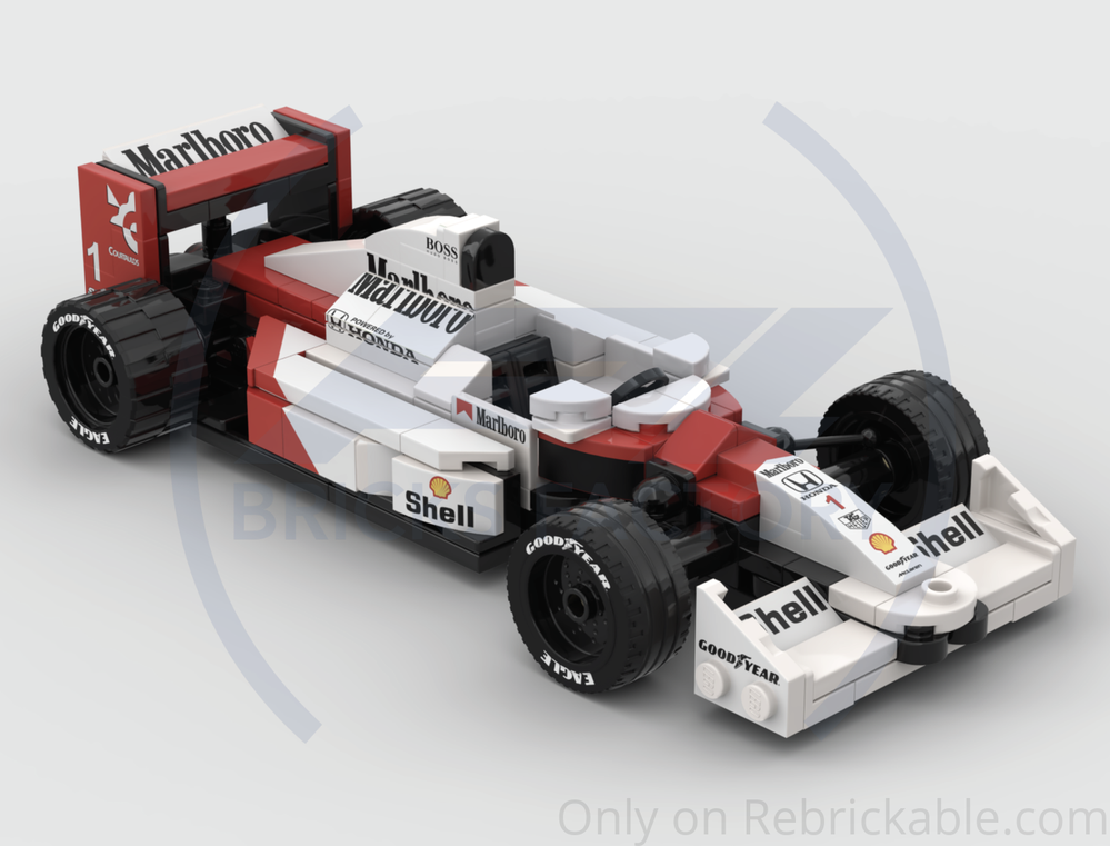 LEGO MOC-203234 F1 McLaren MP4/6 by Pit Lane Bricks Factory