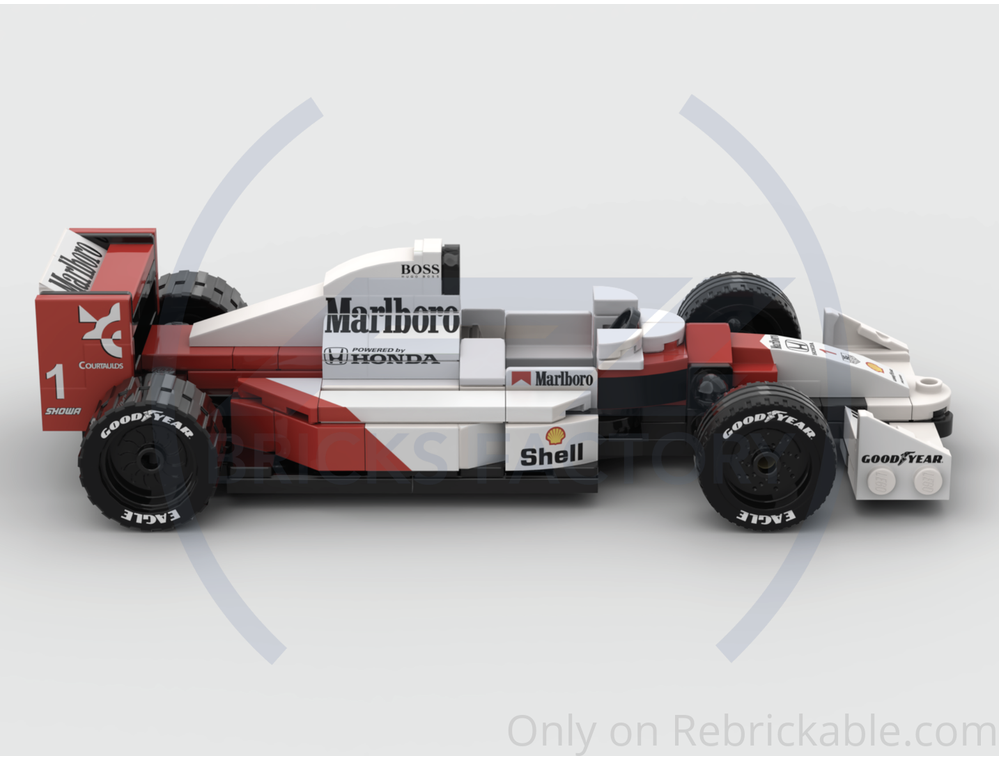 LEGO MOC-203234 F1 McLaren MP4/6 by Pit Lane Bricks Factory