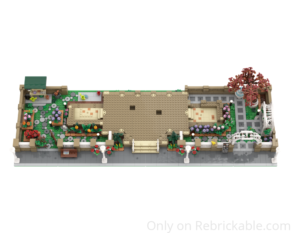 LEGO MOC The Botanical Garden - Modular Expansion by