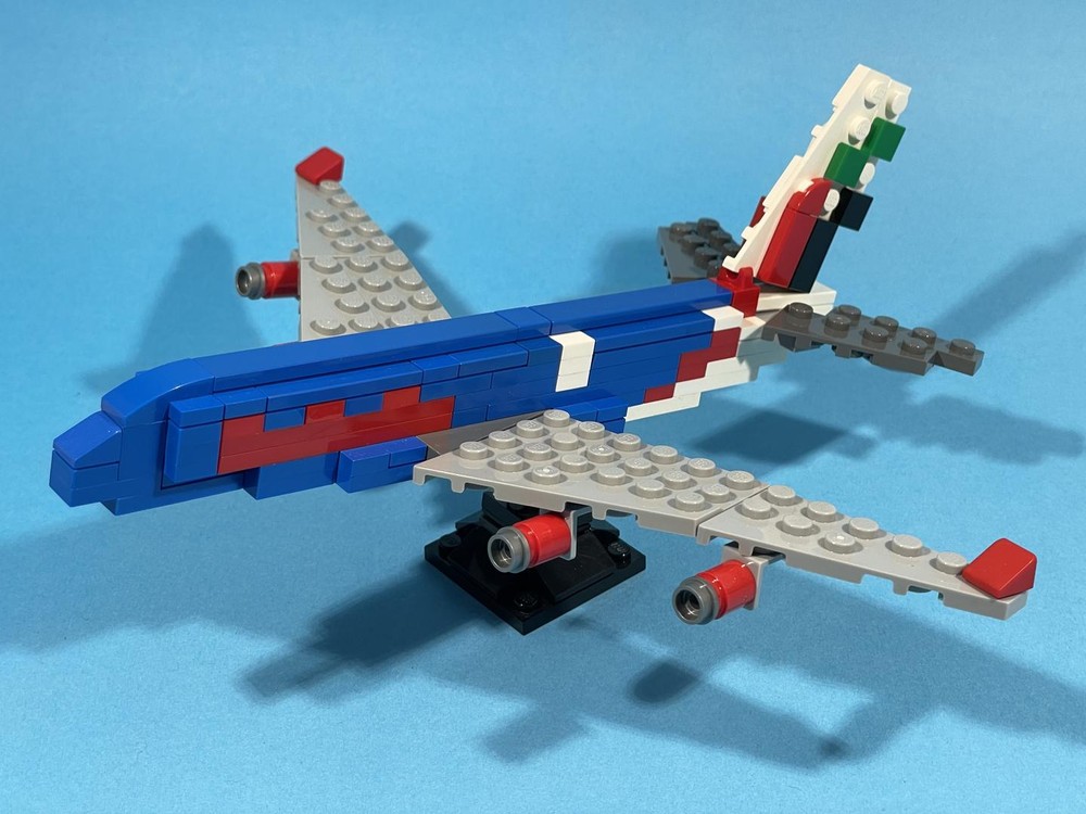 Lego Emirates A380 Price LEGO Emirates Airbus A380 Superjumbo! Full Interior, Foot Wingspan, Over  40,000 Parts!