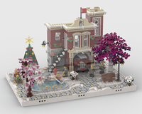 Winter Village - Display for set 10263 - Fire Station