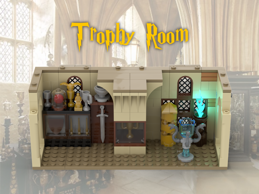 LEGO MOC-203332 Hogw*rts: Trophy Room (Modular) by Mystical95 ...