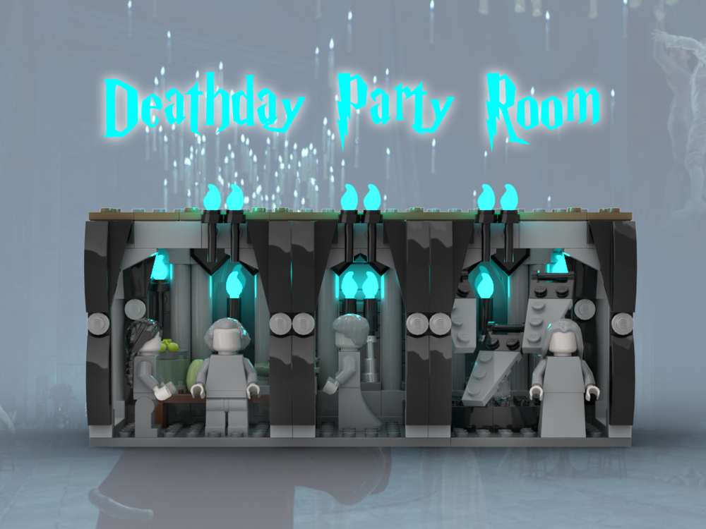 LEGO MOC Hogw*rts: Deathday Party Room (Modular) by Mystical95 ...