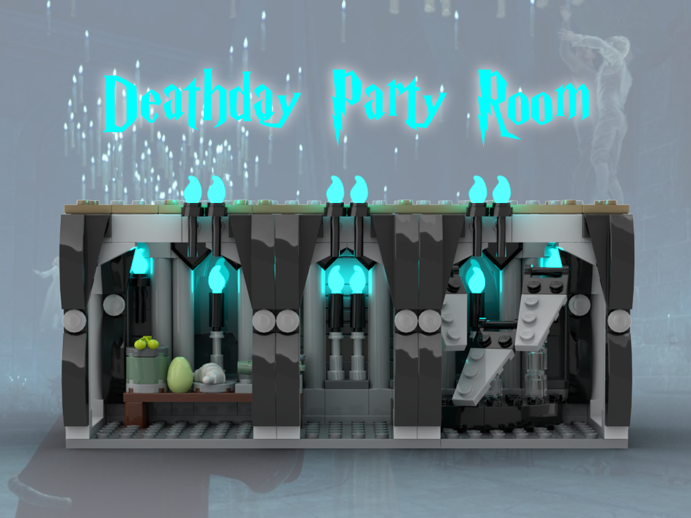 LEGO MOC Hogw*rts: Deathday Party Room (Modular) by Mystical95 ...