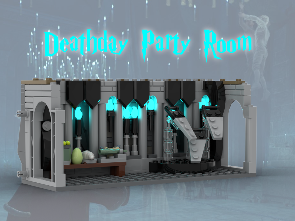 LEGO MOC Hogw*rts: Deathday Party Room (Modular) by Mystical95 ...