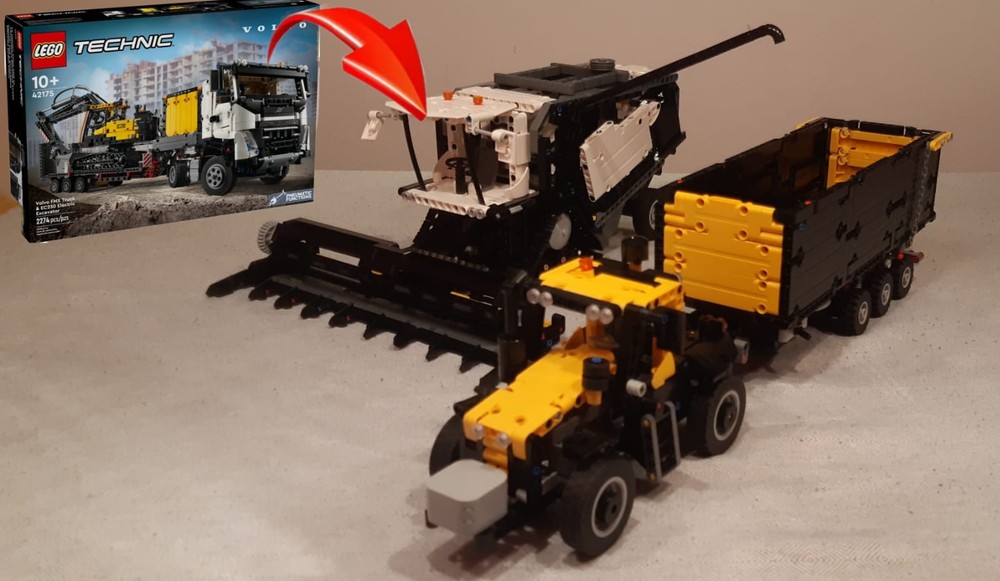 LEGO MOC-203342 Harvest vehicles - 42175 Alternative builds by