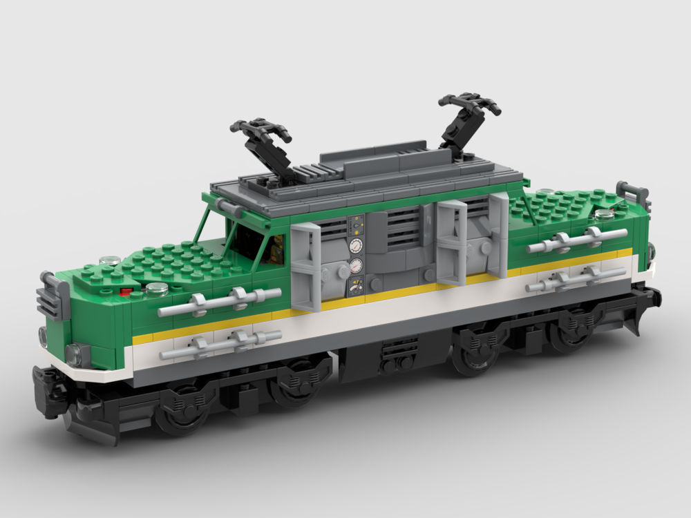 LEGO MOC 60198 Crocodile Locomotive by crazy8ron | Rebrickable
